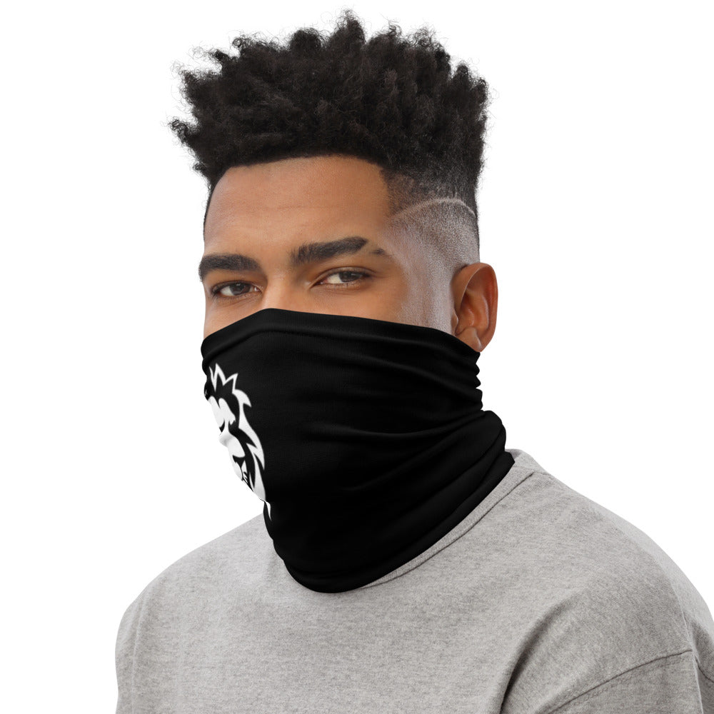 White Lion Neck Gaiter