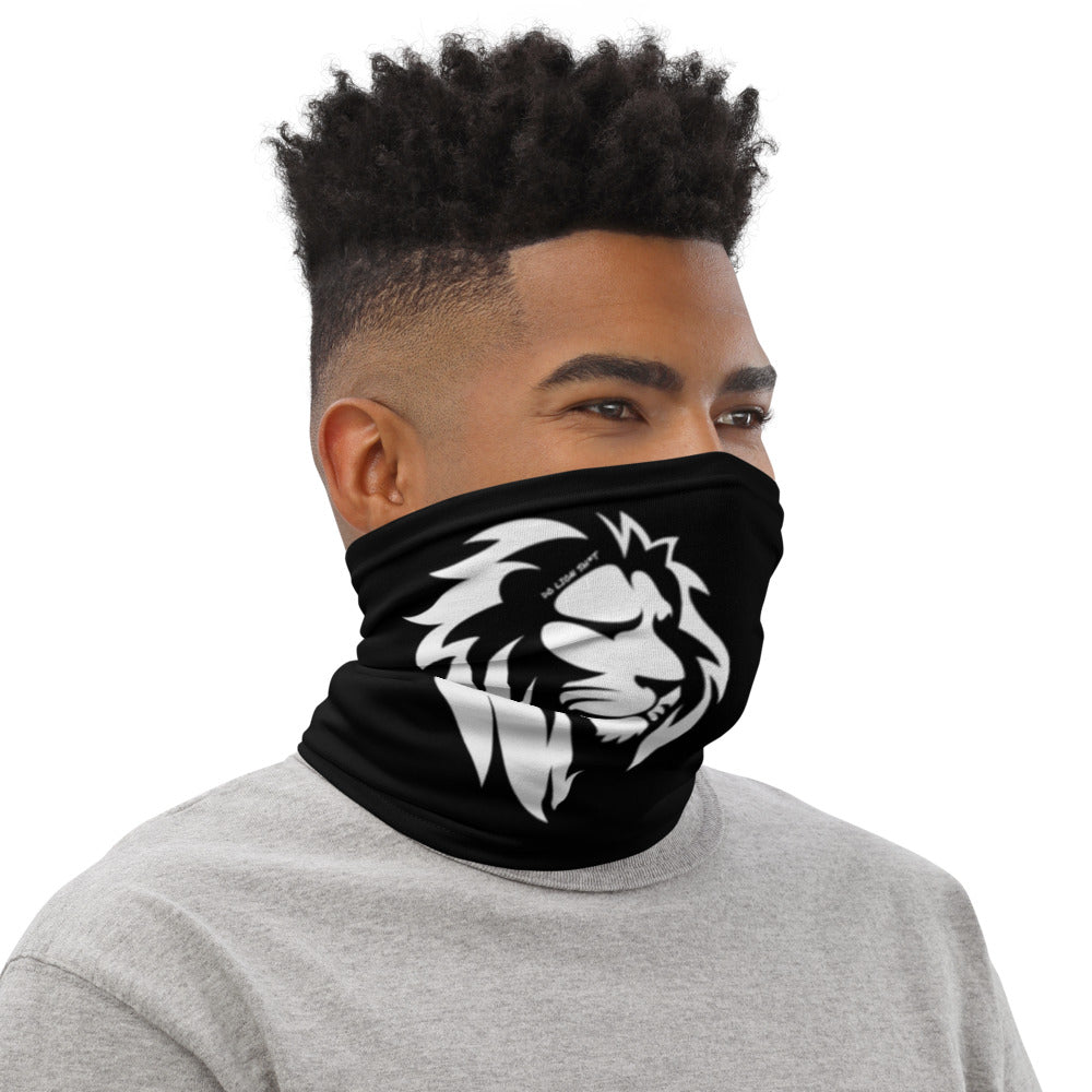 White Lion Neck Gaiter