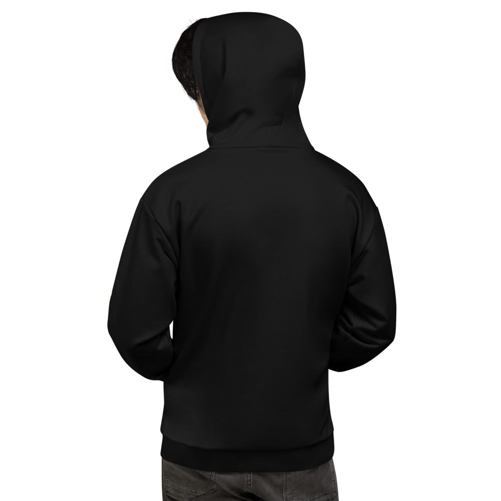Gold Lion Black Hoodie