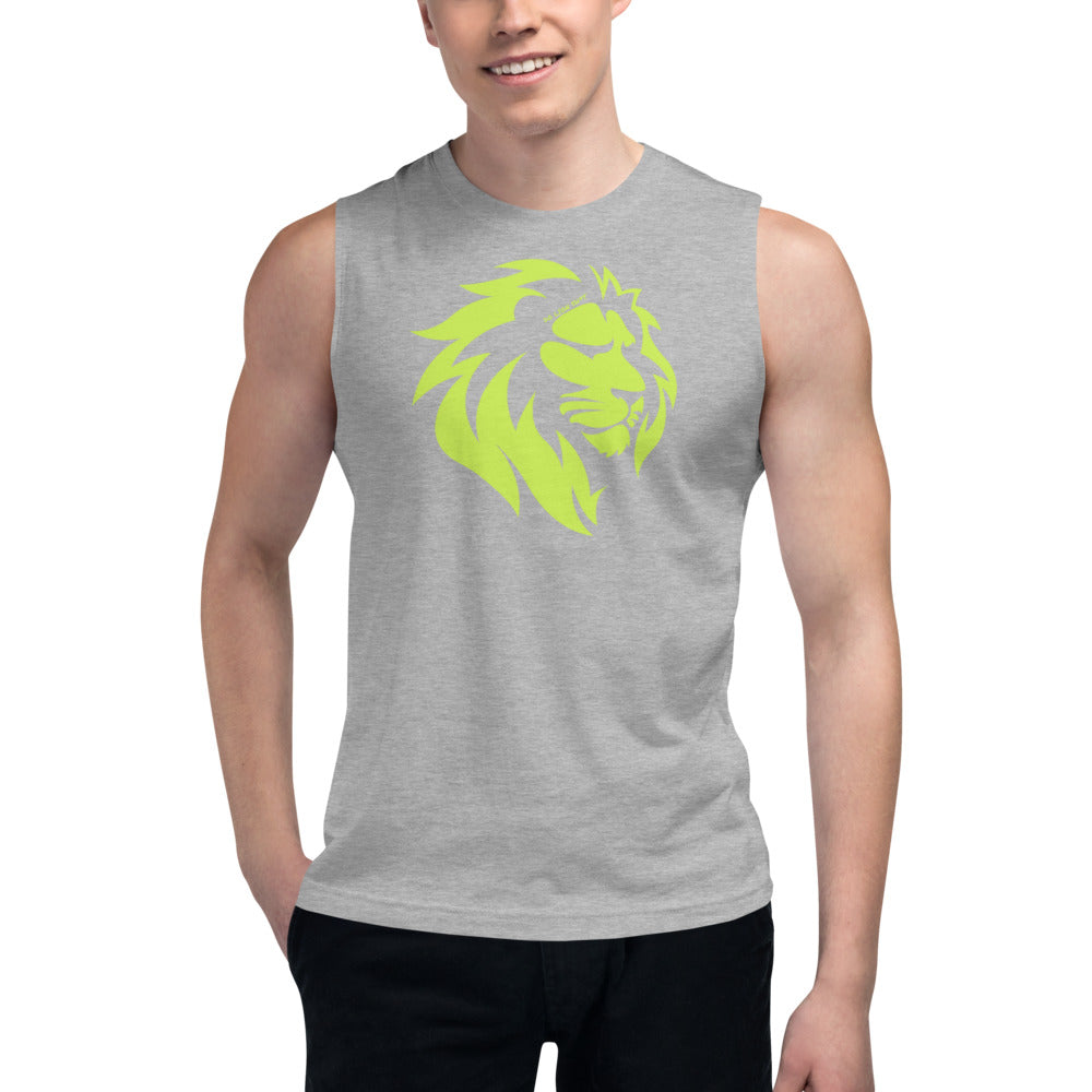 Lime Green Muscle Shirt