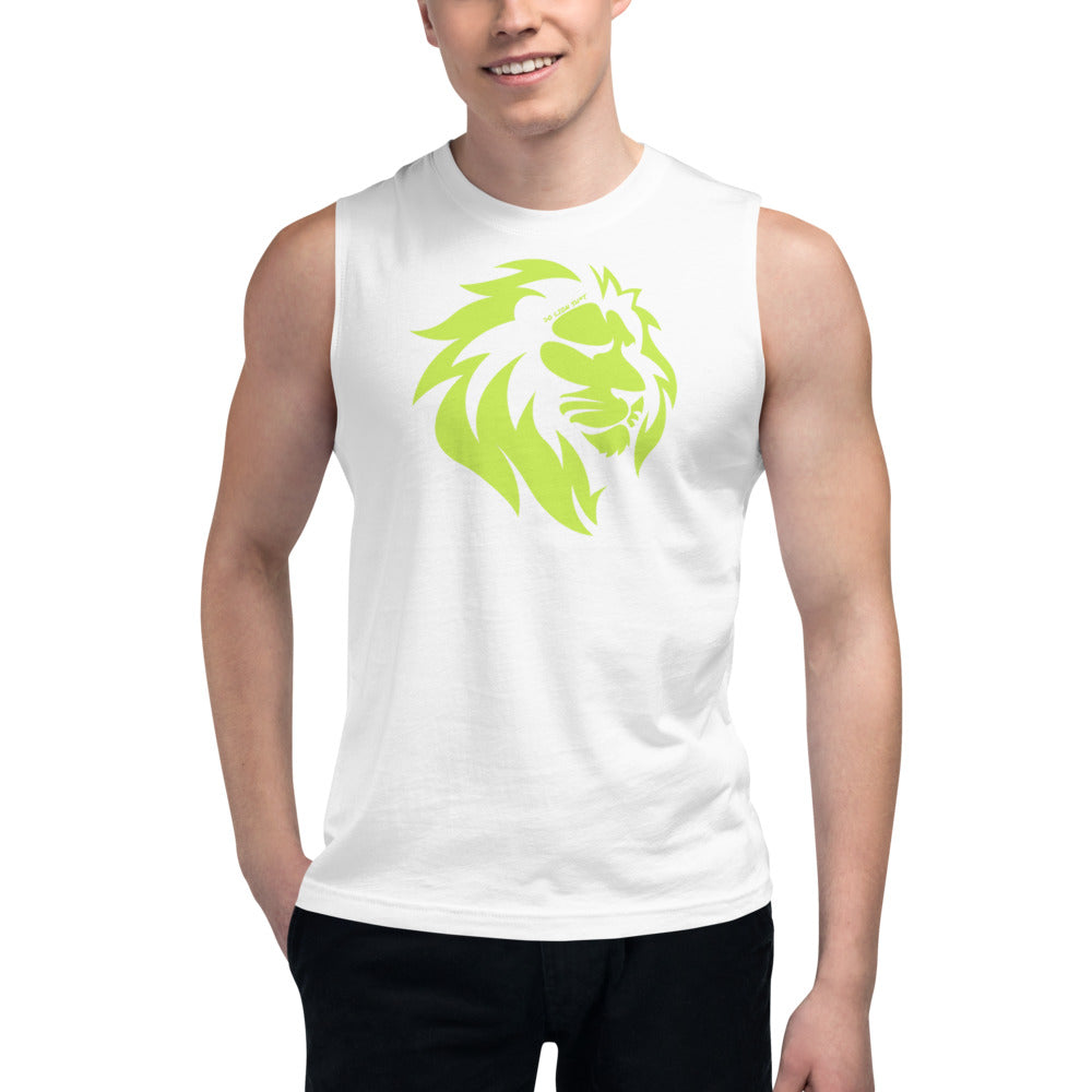 Lime Green Muscle Shirt