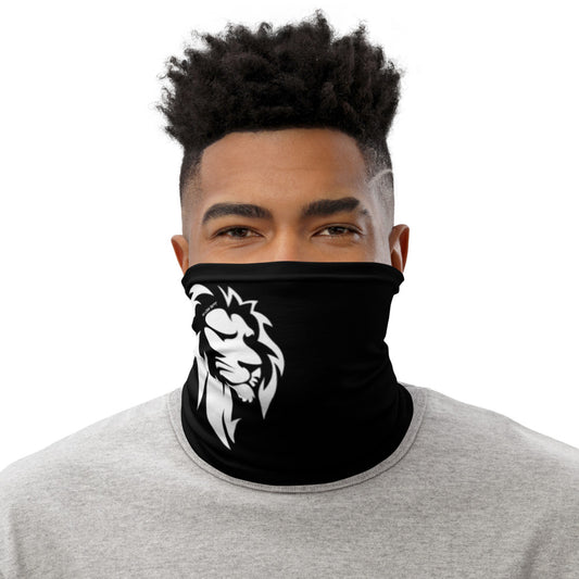 White Lion Neck Gaiter