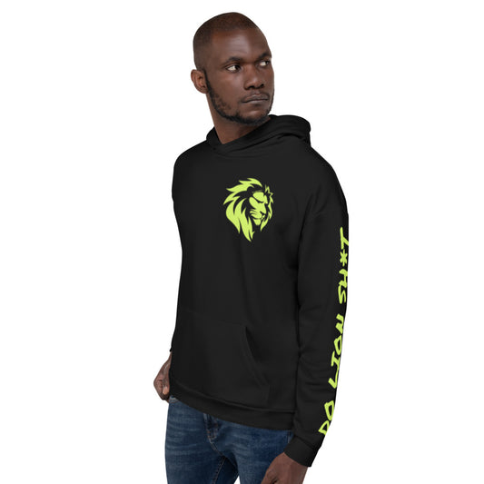 Lime Green Lion Hoodie
