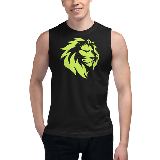 Lime Green Muscle Shirt
